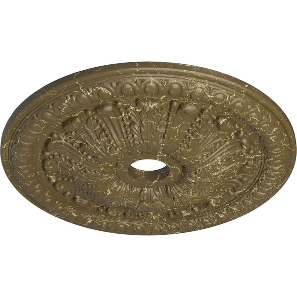 Tomango Egg & Dart Ceiling Medallion (Fits Canopies Up To 6 3/4), 27 7/8OD X 3 7/8ID X 2 1/2P